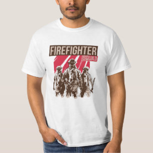 消防隊誇りを持った隊 Tシャツ