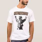 消防隊誇りを持った隊 Tシャツ (正面)