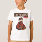 消防隊誇りを持った隊 Tシャツ (正面)