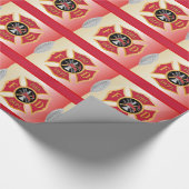消防隊長2トランペットシールド ラッピングペーパー (角)
