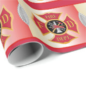 消防隊長2トランペットシールド ラッピングペーパー (ロールコーナー)