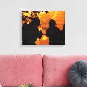 消防隊 キャンバスプリント (インサイチュ (リビング))