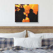 消防隊 キャンバスプリント (インサイチュ (寝室))