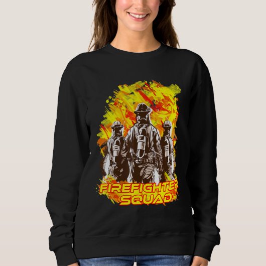 消防隊 スウェットシャツ (正面)