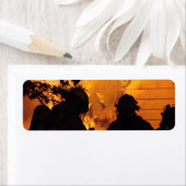 消防隊 ラベル (インサイチュ)