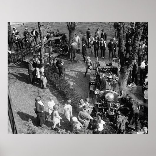 消防難破船： 1922年 ポスター (正面)