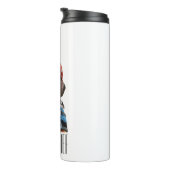 消防首席消防士ワイヤヘアダックシュント タンブラー (回転右)