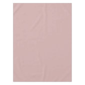 消音したピンク無地の色 テーブルクロス (正面)