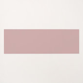 消音したピンク無地の色 ヨガマット (裏面(横))