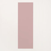 消音したピンク無地の色 ヨガマット (裏面)