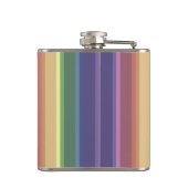 消音したレインボーストライプー フラスク (裏面)