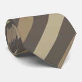 消音した木炭、ソフトタン、ベージュの対角線 ネクタイ (ロール)
