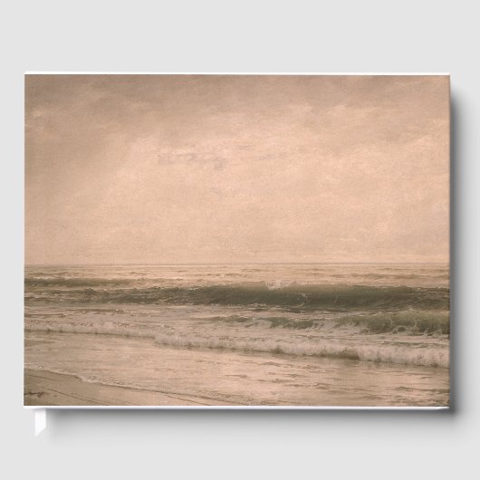 消音した絵画海景 ゲストブック (正面)