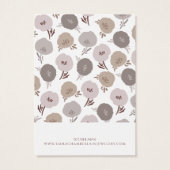 消音した花のパターン (裏面)