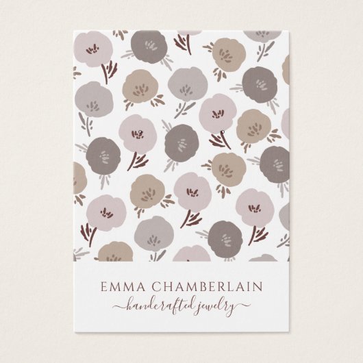 消音した花のパターン (正面)