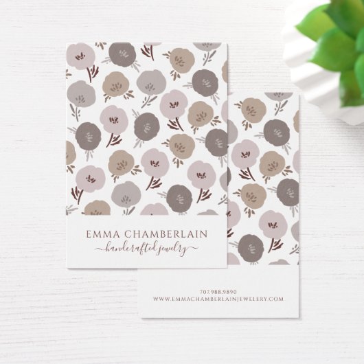 消音した花のパターン (デスク)