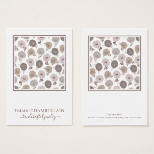 消音した花のパターン