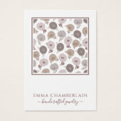 消音した花のパターン (正面)