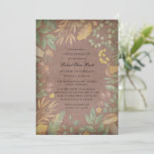 消音エレガント秋花秋葬儀 招待状 (スタンド正面)