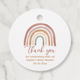 消音トーンBoho Rainbowありがとう フェイバータグ