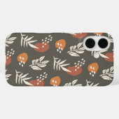 消音ボタニカ自然モダン離れ-製品 Case-Mate iPhoneケース (裏面 (横))