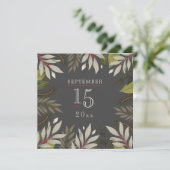 消音植物学 |グレー |日付カードの保存 セーブザデート (スタンド正面)