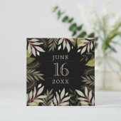 消音植物学 |黒 |日付カードの保存 セーブザデート (スタンド正面)