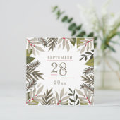 消音植物学 | Moss |日付カードの保存 セーブザデート (スタンド正面)