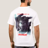 消音装置のワイシャツ Tシャツ (裏面)