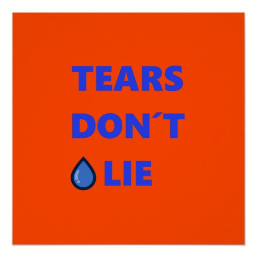 涙が出ない ポスター (正面)