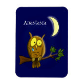 涙と月の悲しいフクロウ恋しく思ルは漫画だ マグネット (縦)