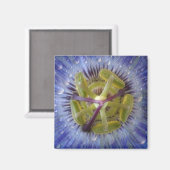 涙に濡れた情熱の花のクローズアップ。クレジット:ドン マグネット (正面/裏面)