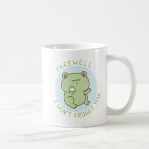 涙のカエル さよならギフト 忘れないよ コーヒーマグカップ