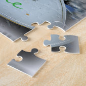 涙のジプシーのキャラバンの幸せなキャンプ ジグソーパズル (側面)