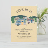 涙のドロップキャンピング Let's Roll ご招待 招待状 (スタンド正面)