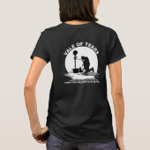 涙のヴェールカタullusお願い読デザイン tシャツ (裏面)