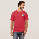 涙の不足ウクライナポロシャツ Tシャツ (正面フル)