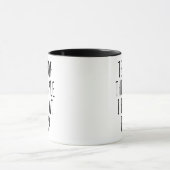 涙の人の私のビートトランプのポーカー マグカップ (中央)