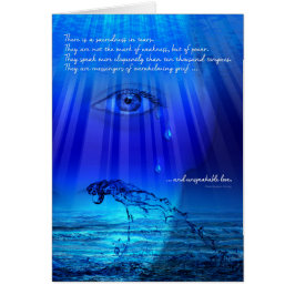 涙の流れ自殺者のための悔やみや弔慰