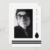 涙の滴り落ちる平和な休息 (正面/裏面)