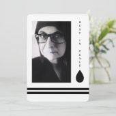 涙の滴り落ちる平和な休息 (スタンド正面)