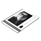 涙の滴り落ちる平和な休息 ノートブック (左側)