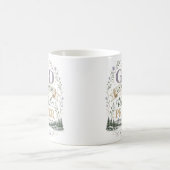 涙の祈りを神はわかってくださる 信仰の引用 コーヒーマグカップ (中央)