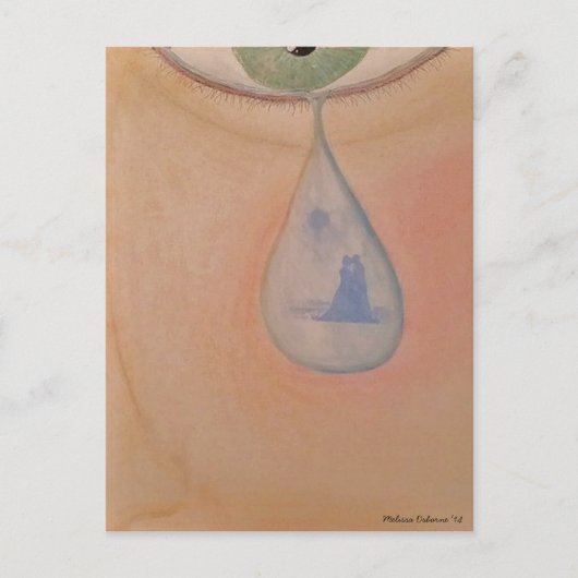 涙の記憶のポストカード ポストカード (正面)