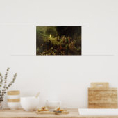 涙の谷， 1883 ポスター (キッチン)