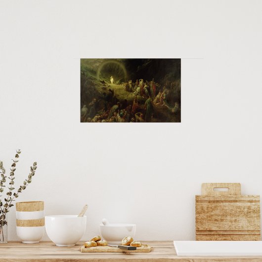 涙の谷， 1883 ポスター (キッチン)