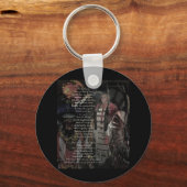 涙の跡 キーホルダー (正面)