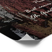 涙の跡 ポスター (角)