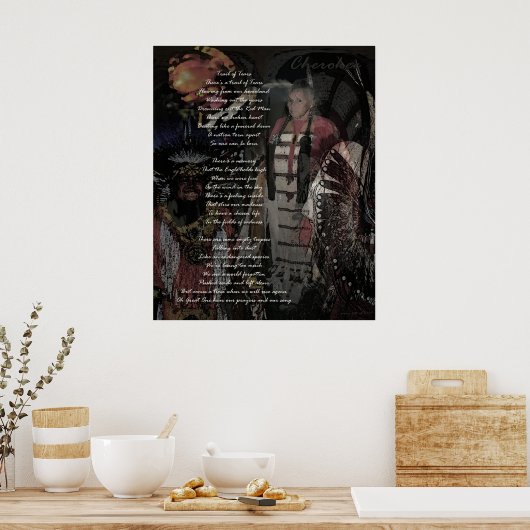 涙の跡 ポスター (キッチン)