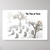 涙の跡 ポスター (正面)